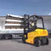 Electric counterbalance forklift